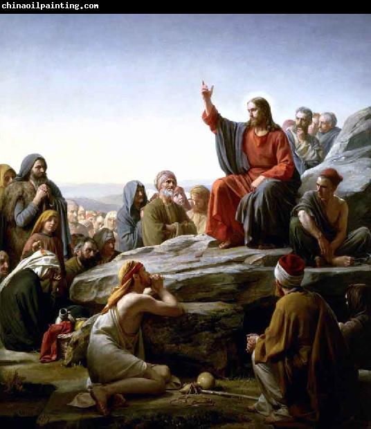 Carl Heinrich Bloch The Sermon On the Mount