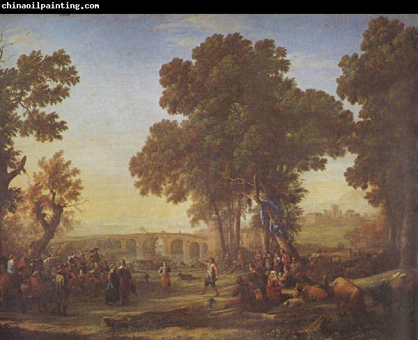 Claude Lorrain Village Fete