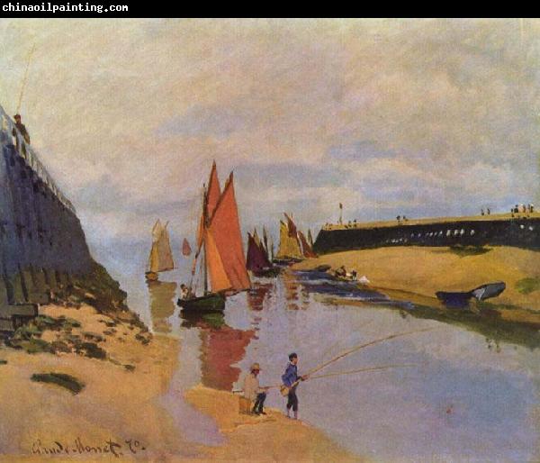 Claude Monet Hafen von Trouville