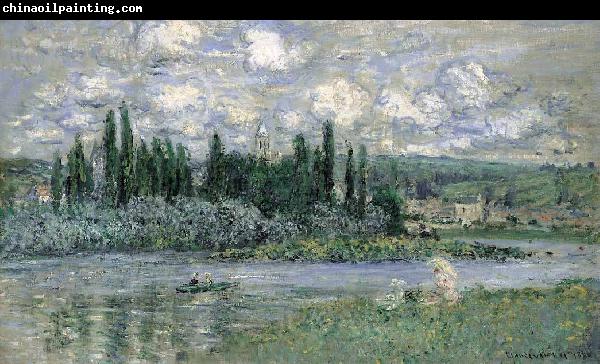 Claude Monet View of Vetheuil sur Seine