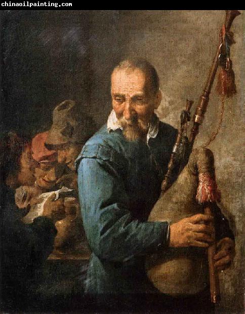 David Teniers the Younger The Musette Player