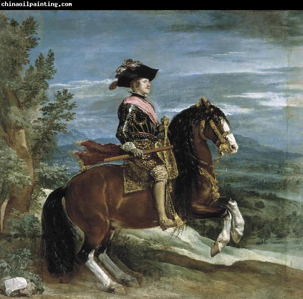 Diego Velazquez Equestrian Portrait of Philip IV