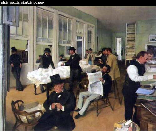 Edgar Degas A Cotton Office in New Orleans