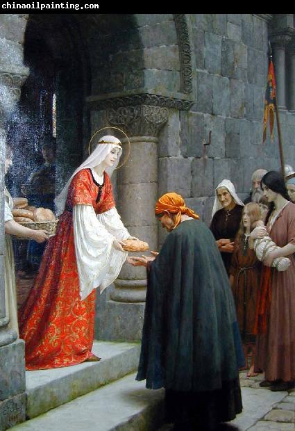 Edmund Blair Leighton The Charity of St Elizabeth of Hungary