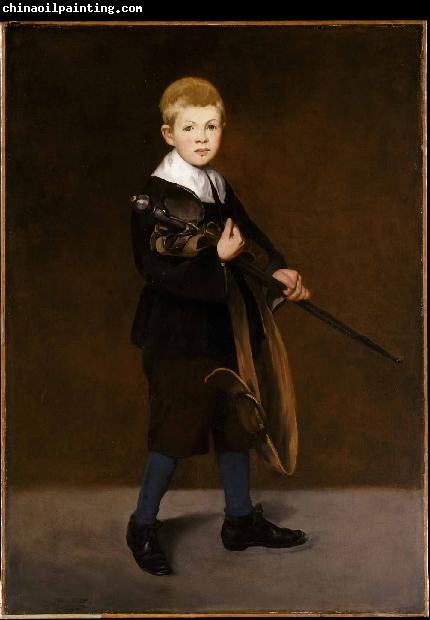 Edouard Manet Boy Carrying a Sword