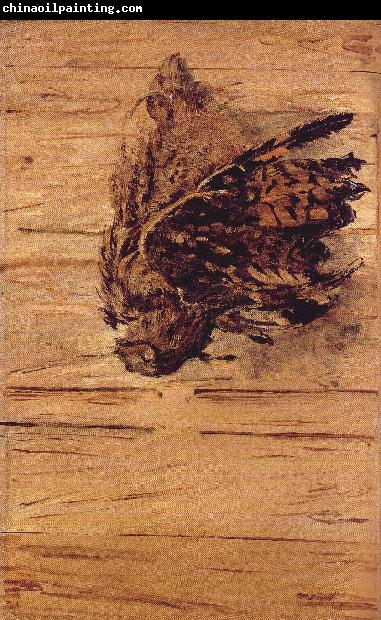 Edouard Manet Dead Eagle Owl