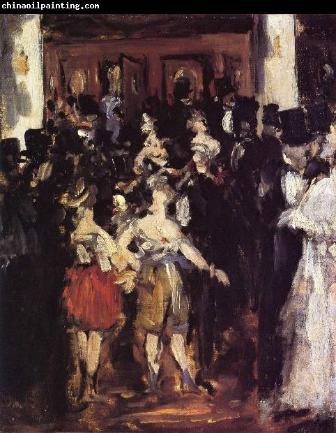 Edouard Manet Le bal de lOpera