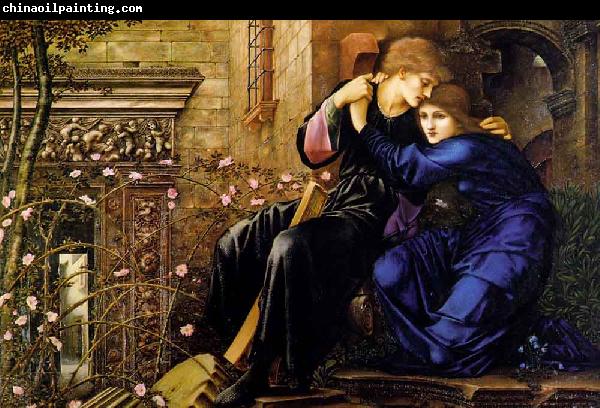 Edward Burne-Jones Love Among the Ruins