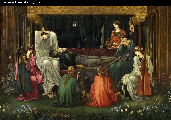 Edward Burne-Jones The Last Sleep of Arthur in Avalon