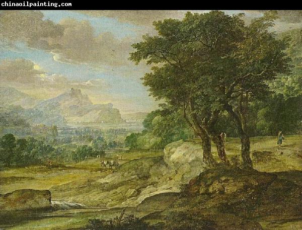 Eglon van der Neer Gebirgslandschaft