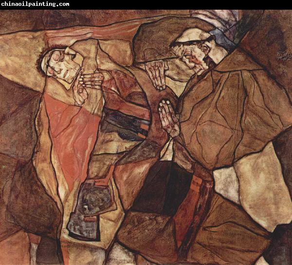 Egon Schiele The Death Struggle