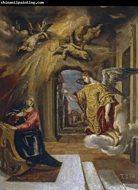 El Greco The Annunciation