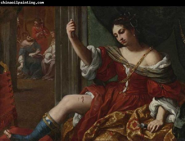 Elisabetta Sirani Portia wounding her thigh