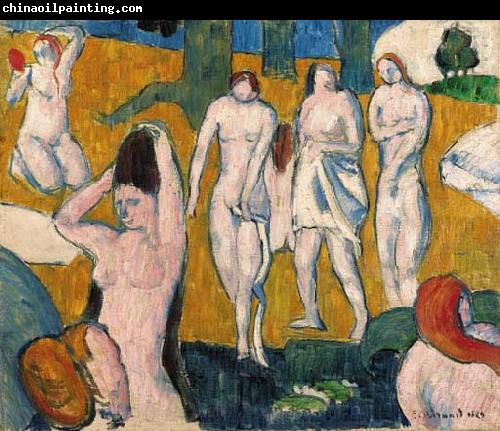 Emile Bernard Baigneuses