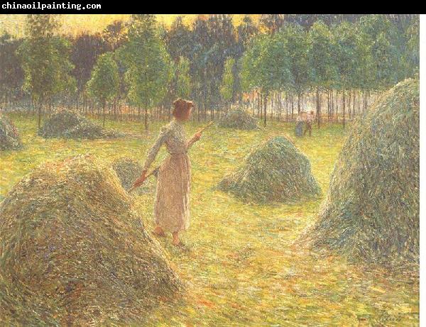 Emile Claus Hay stacks