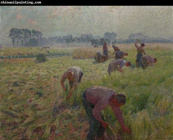 Emile Claus Flax harvesting