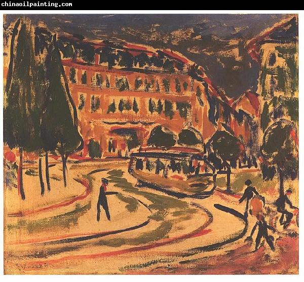 Ernst Ludwig Kirchner Tramway in Dresden