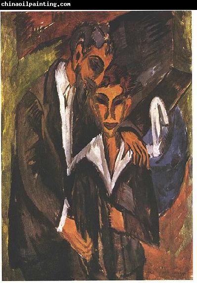 Ernst Ludwig Kirchner Graef and friend