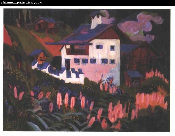 Ernst Ludwig Kirchner House in the meadows