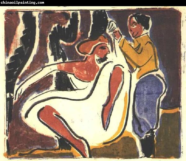 Ernst Ludwig Kirchner Russian dancer