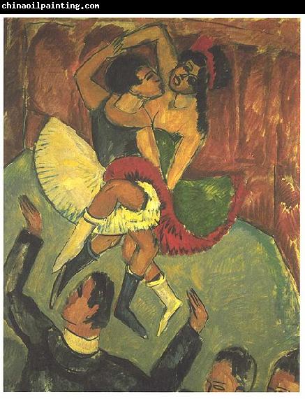 Ernst Ludwig Kirchner Dance of negros