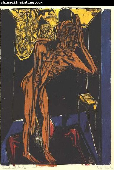 Ernst Ludwig Kirchner Schlemihls in the loneliness of the room