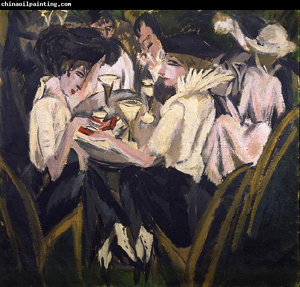 Ernst Ludwig Kirchner Im CafEgarten