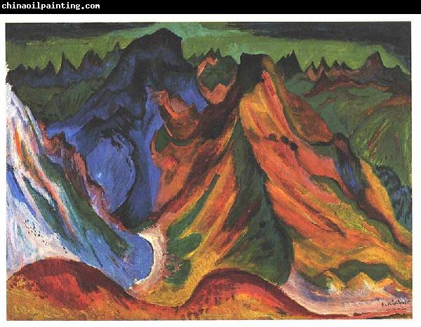 Ernst Ludwig Kirchner The mountain