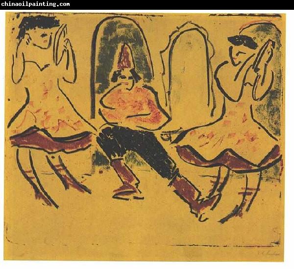 Ernst Ludwig Kirchner Hungarian dance