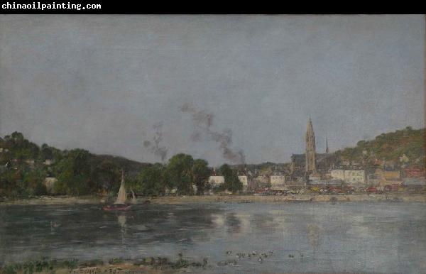 Eugene Boudin La Seine