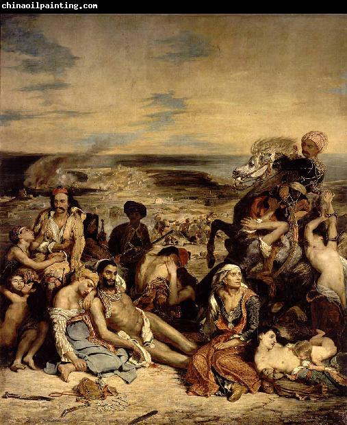 Eugene Delacroix Le Massacre de Scio