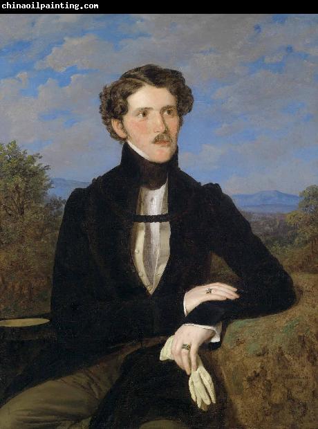 Ferdinand Georg Waldmuller Portrait of Edward Silberstein