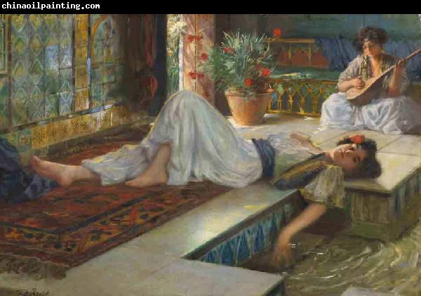 Ferdinand Max Bredt Leisure of the odalisque