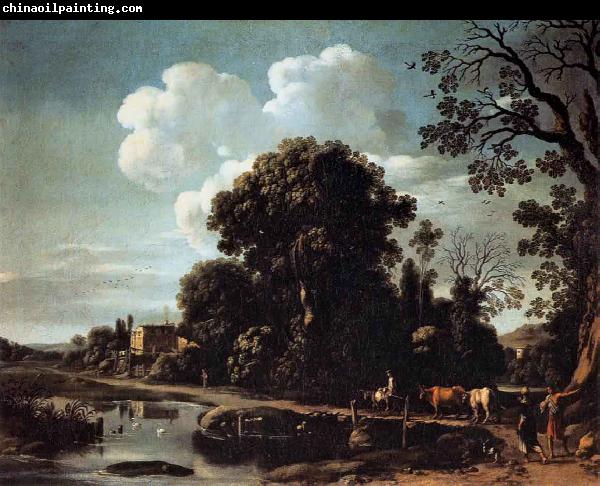 Filippo Napoletano River Landscape