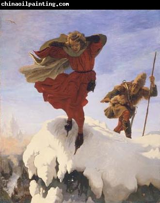 Ford Madox Brown Manfred on the Jungfrau