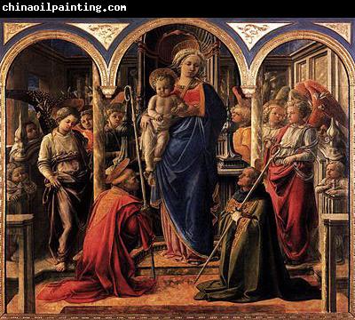 Fra Filippo Lippi Barbadori Altarpiece