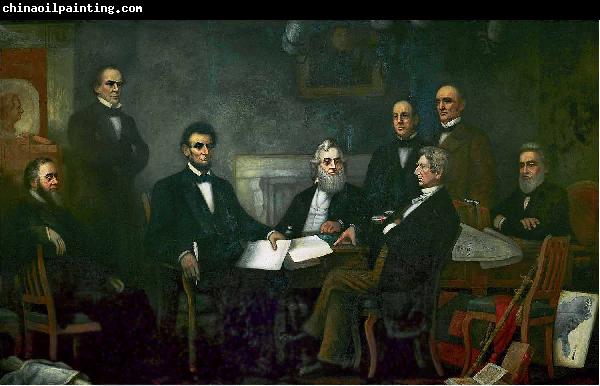 Francis B. Carpenter First Reading of the Emancipation Proclamation of President Lincoln