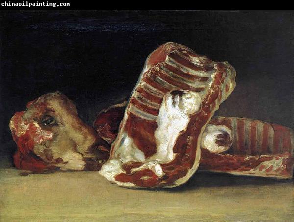 Francisco de Goya A Butchers Counter