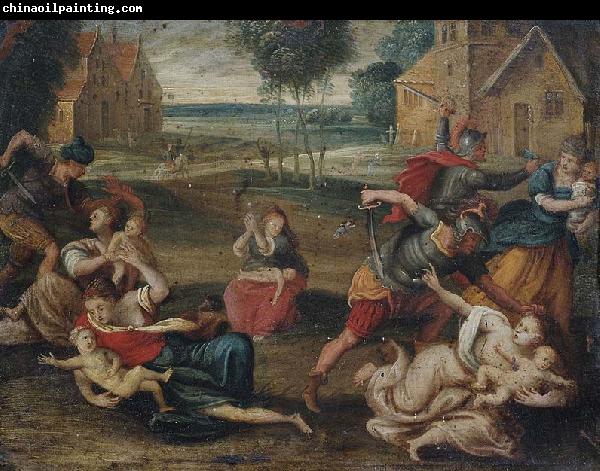 Frans Francken II Der Bethlehemitische Kindermord.