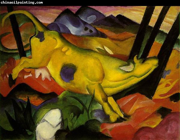 Franz Marc The Yellow Cow