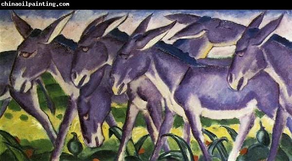 Franz Marc Donkey Frieze