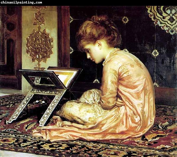 Frederick Leighton Study at a read desk