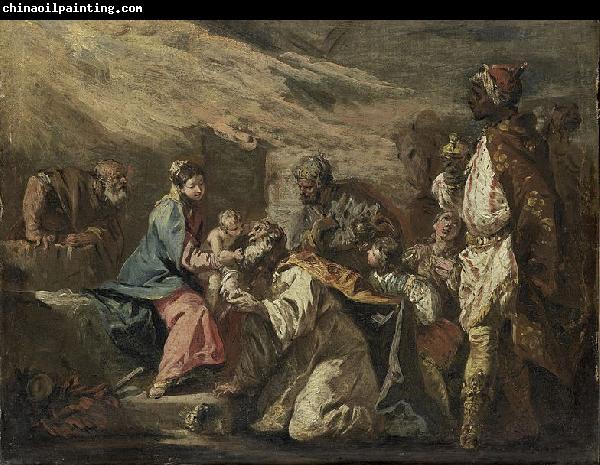 Gaspare Diziani The Adoration of the Magi