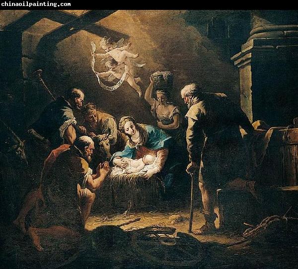 Gaspare Diziani The Adoration of the Shepherds