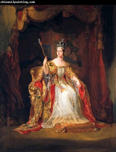 George Hayter Coronation portrait of Queen Victoria