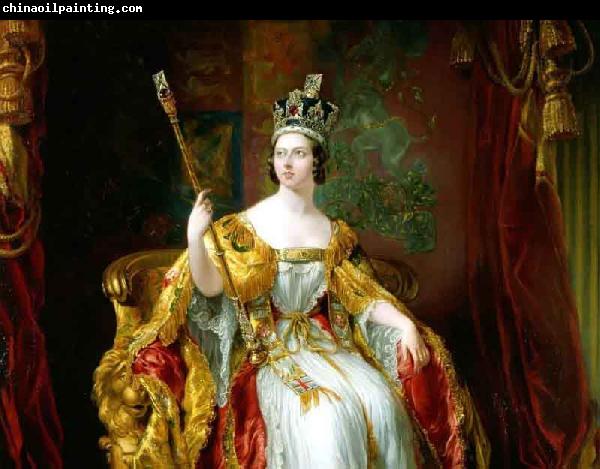 George Hayter State portrait of Queen Victoria