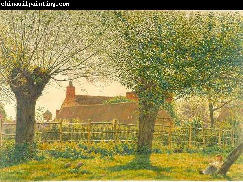 George Price Boyce.RWS At Binsey near Oxford