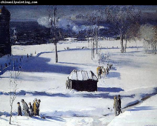 George Wesley Bellows Blue Snow the Battery