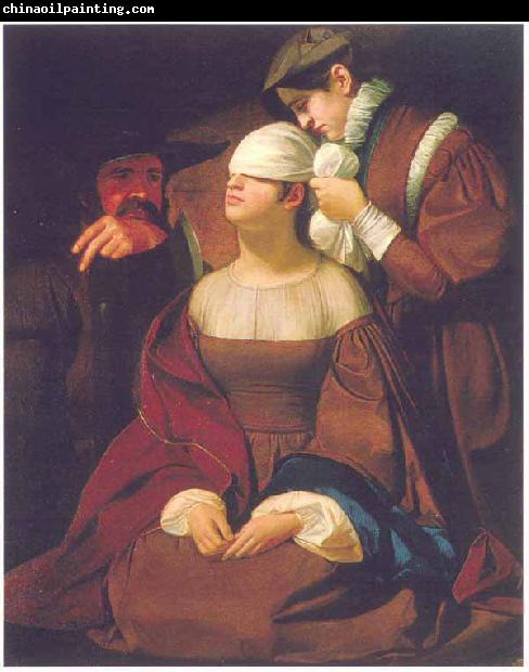 George Willison Lady Jane Grey Preparing for Execution