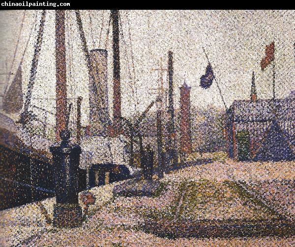 Georges Seurat The Maria at Honfleur